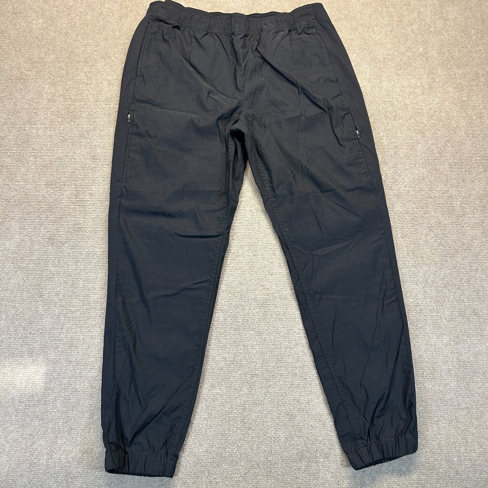 Eddie Bauer First Ascent Ripstop Jogger Pant Womens 12 Elastic Waist Nylon Cargo